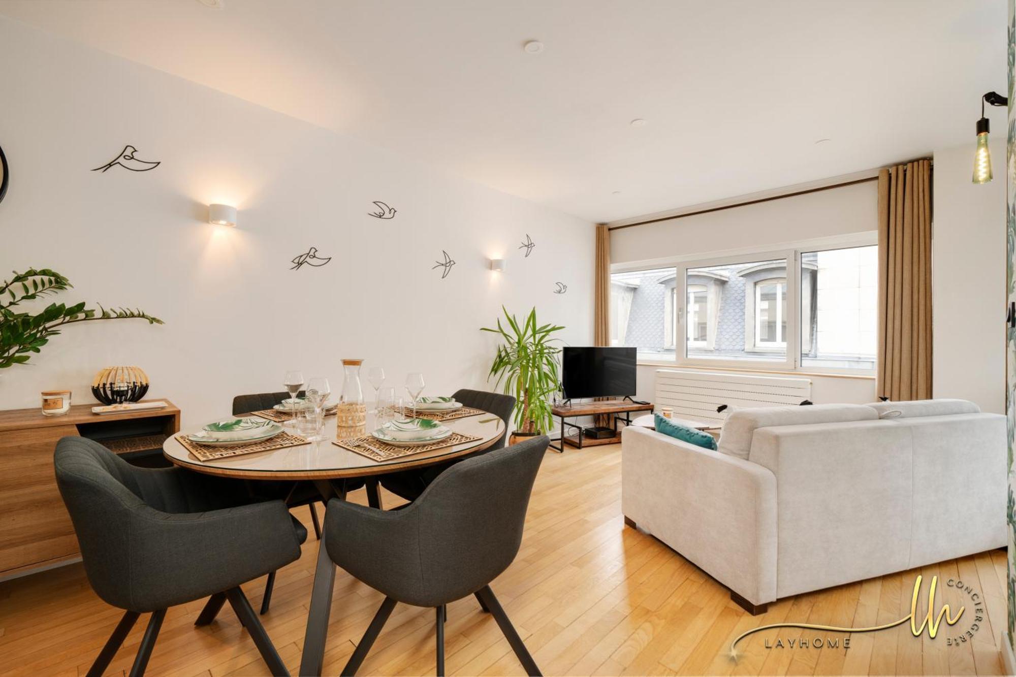 Chaleureux, Lumineux Et Confortable F2 Renove En Plein Coeur De Nancy Kültér fotó